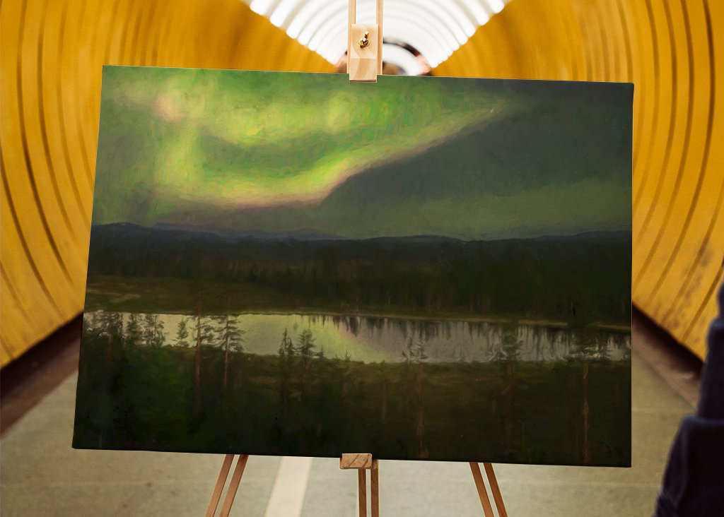 Nordlichter von Sonfjället