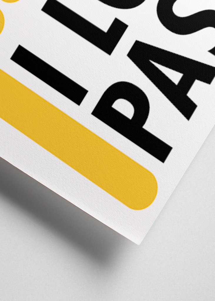 Jeg elsker pastaplakat