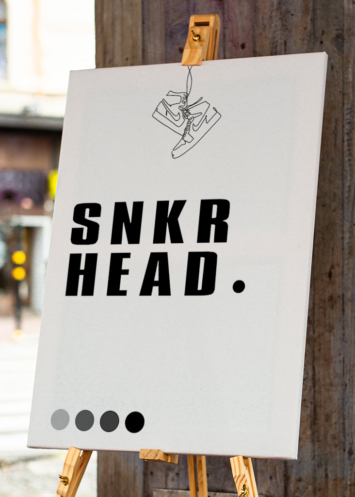 Plagát SNKR HEAD