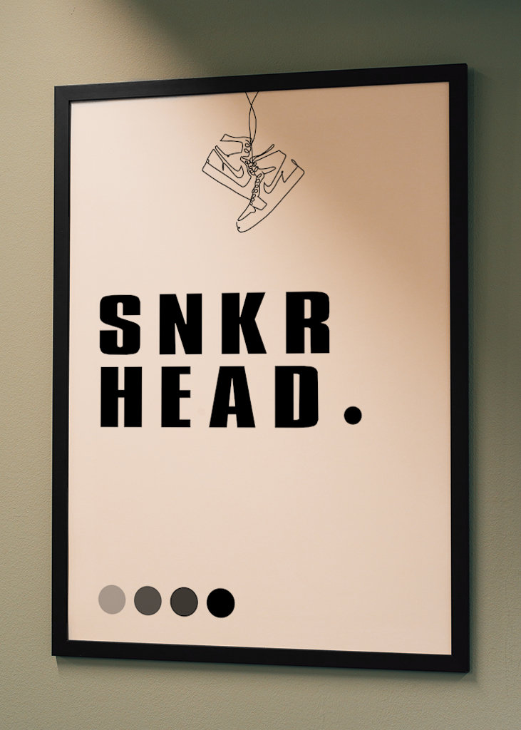 Plagát SNKR HEAD