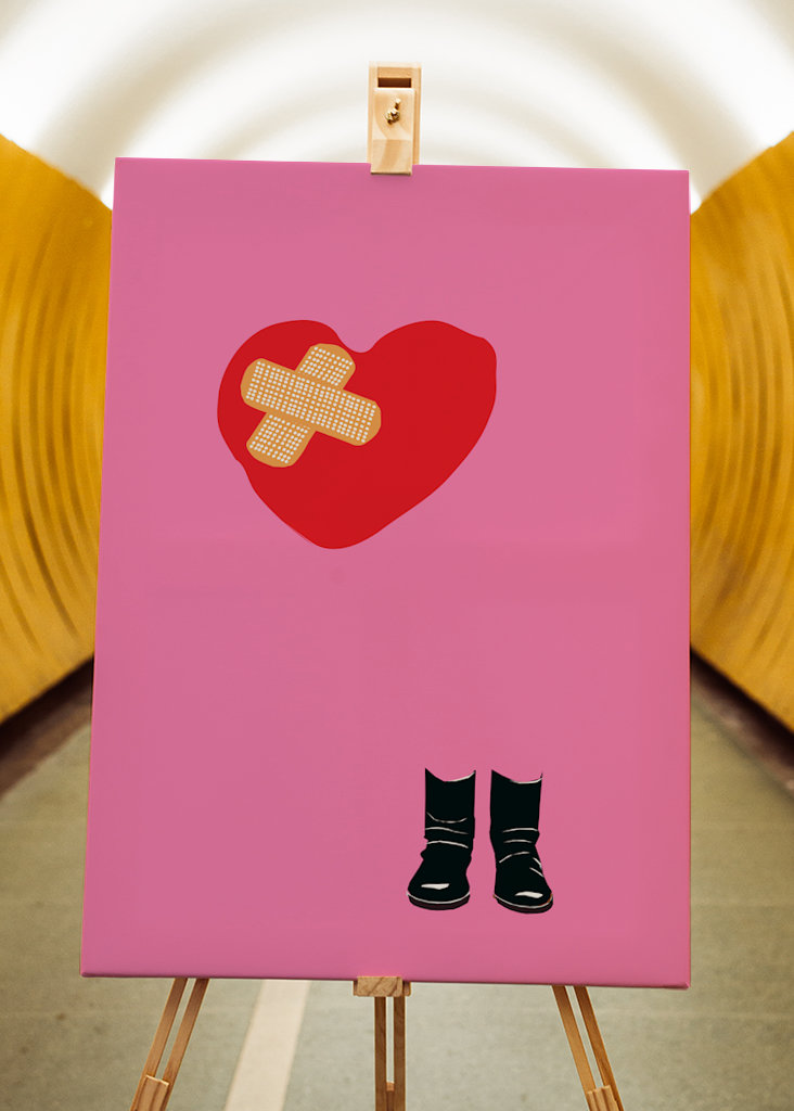 Gebrochenes Herz Poster