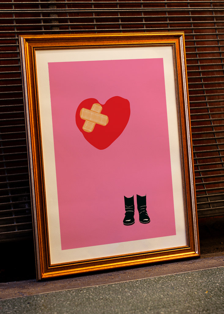 Gebrochenes Herz Poster