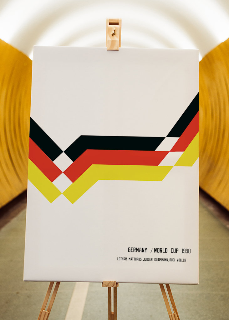 Plakát německého národního týmu