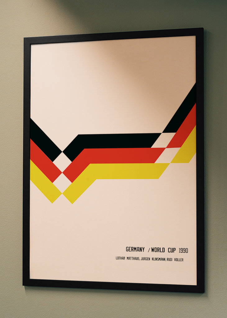 Plakát německého národního týmu