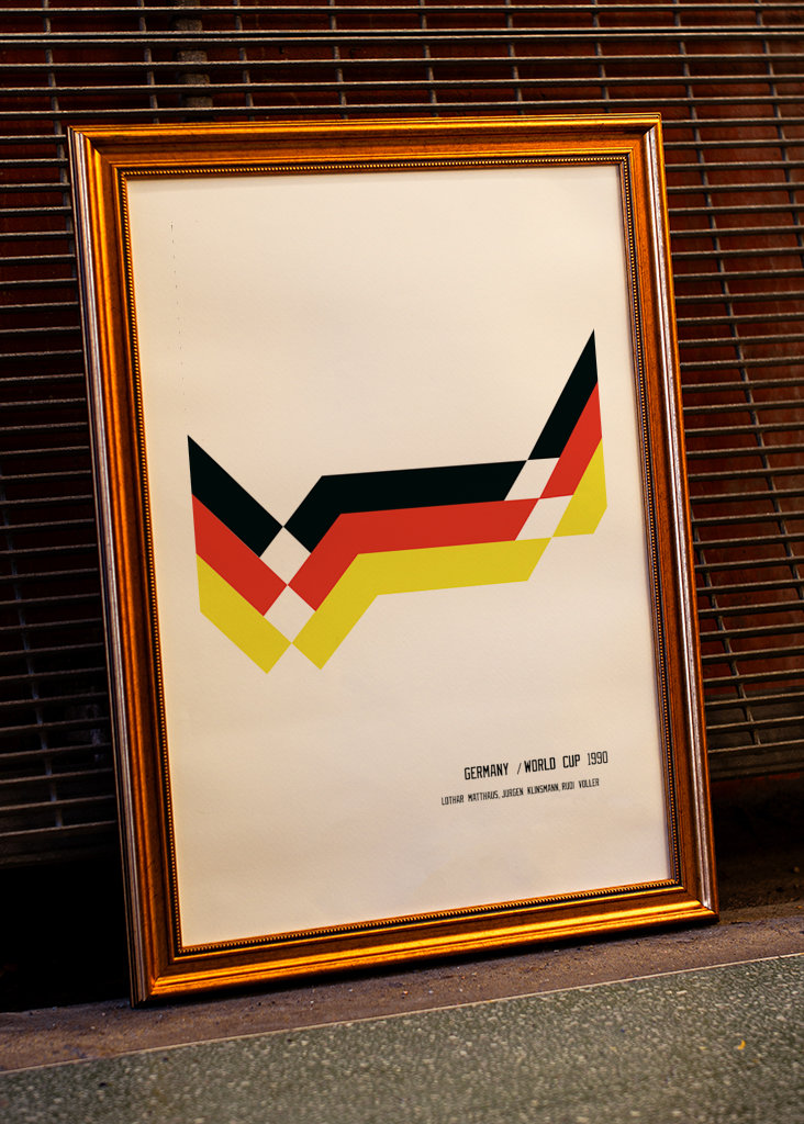 Plakát německého národního týmu