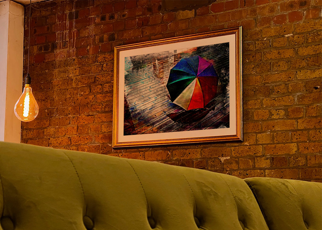 SCHON WIEDER regnet es