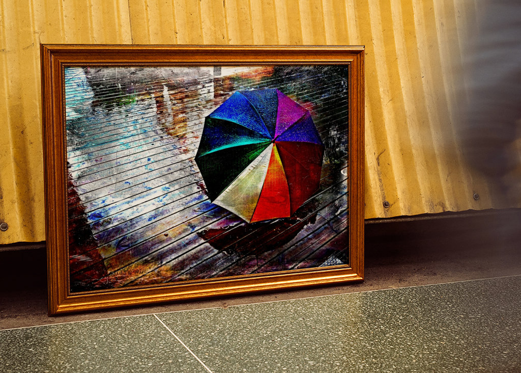 SCHON WIEDER regnet es