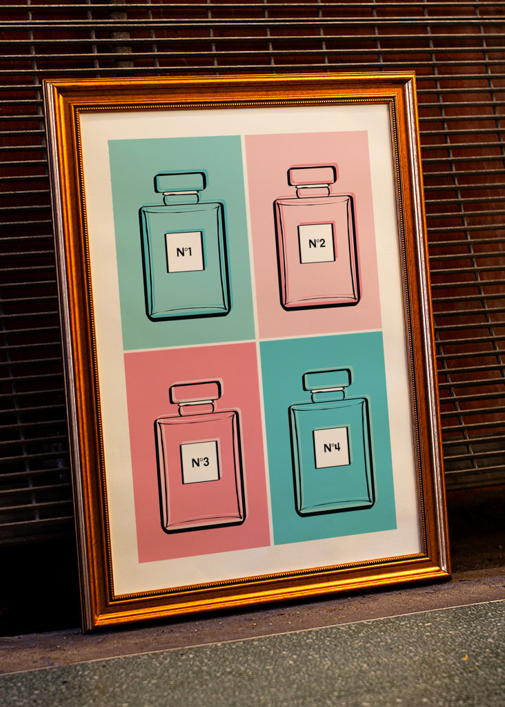 Chanel Perfume Poster