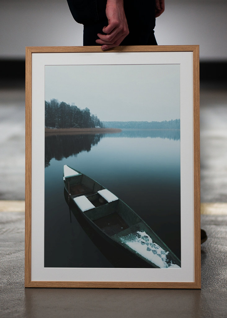 Le bateau sur le lac