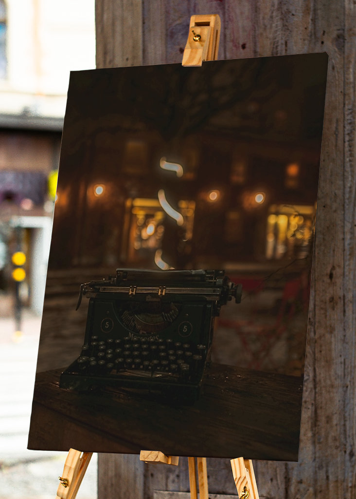 Antike Schreibmaschine