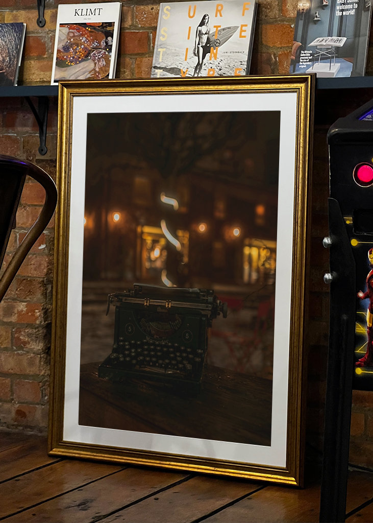 Antike Schreibmaschine