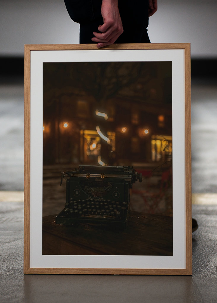 Antike Schreibmaschine