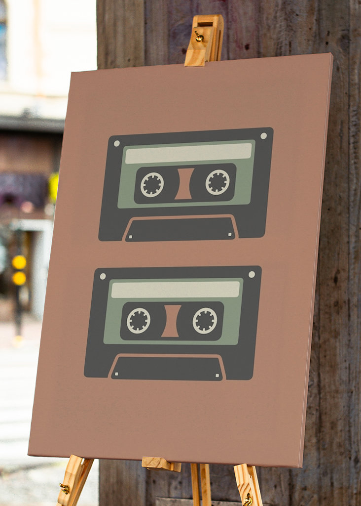 Retro Kasettband Modern - R