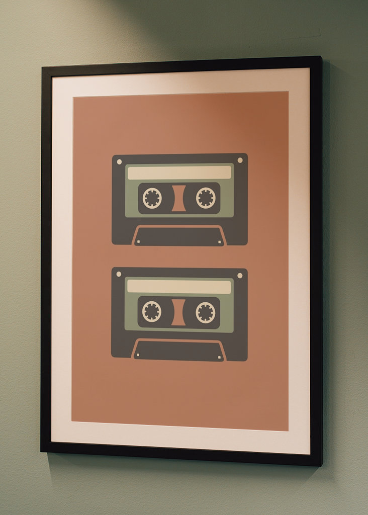 Retro Kasettband Modern - R