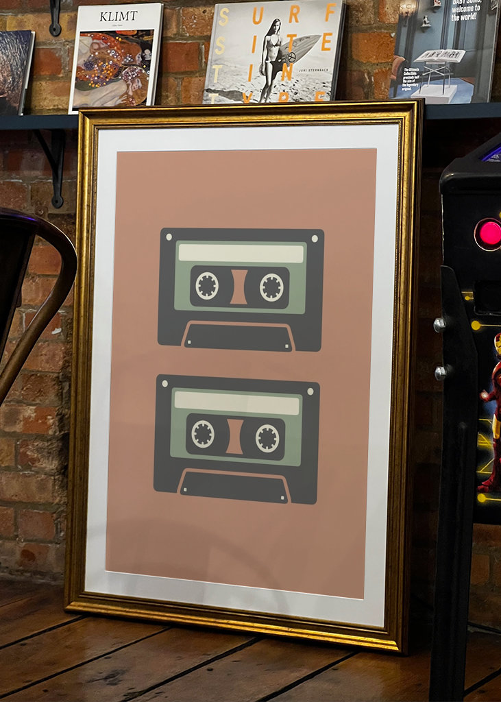 Retro Kasettband Modern - R