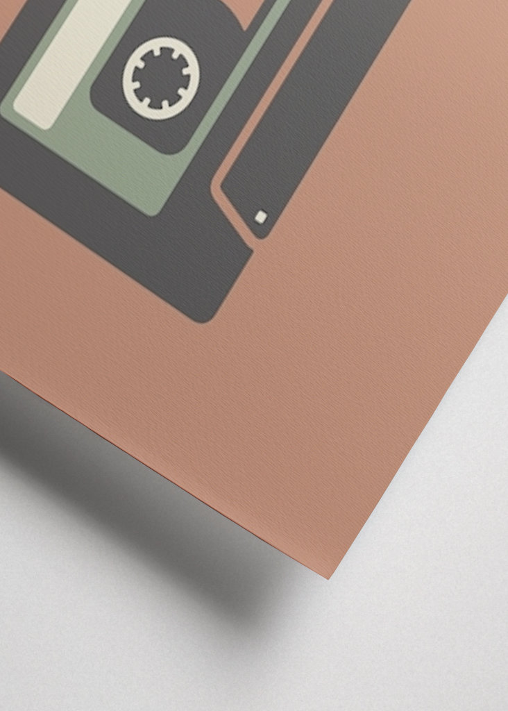 Retro Kasettband Modern - R