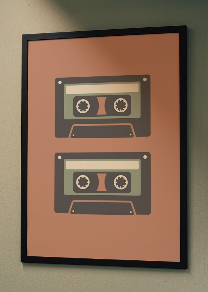 Retro Kasettband Modern - R