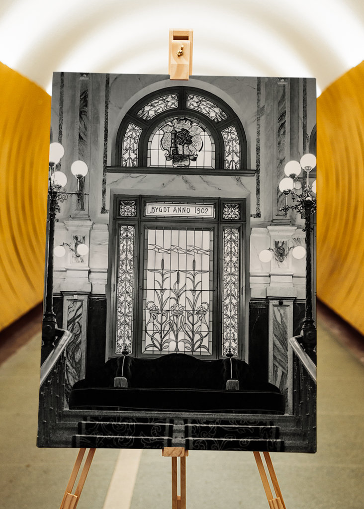 Fenster im Jugendstil 