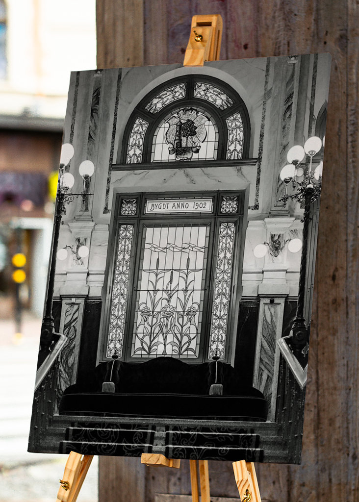 Fenster im Jugendstil 