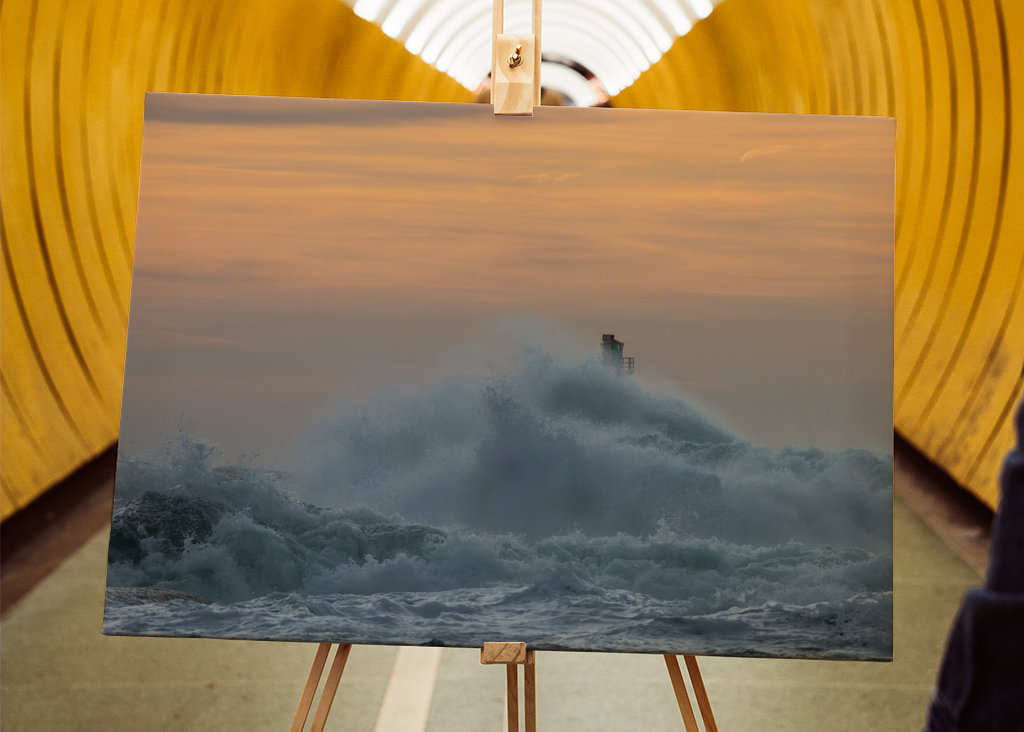 Bohuslän-Mer, tempête et vagues