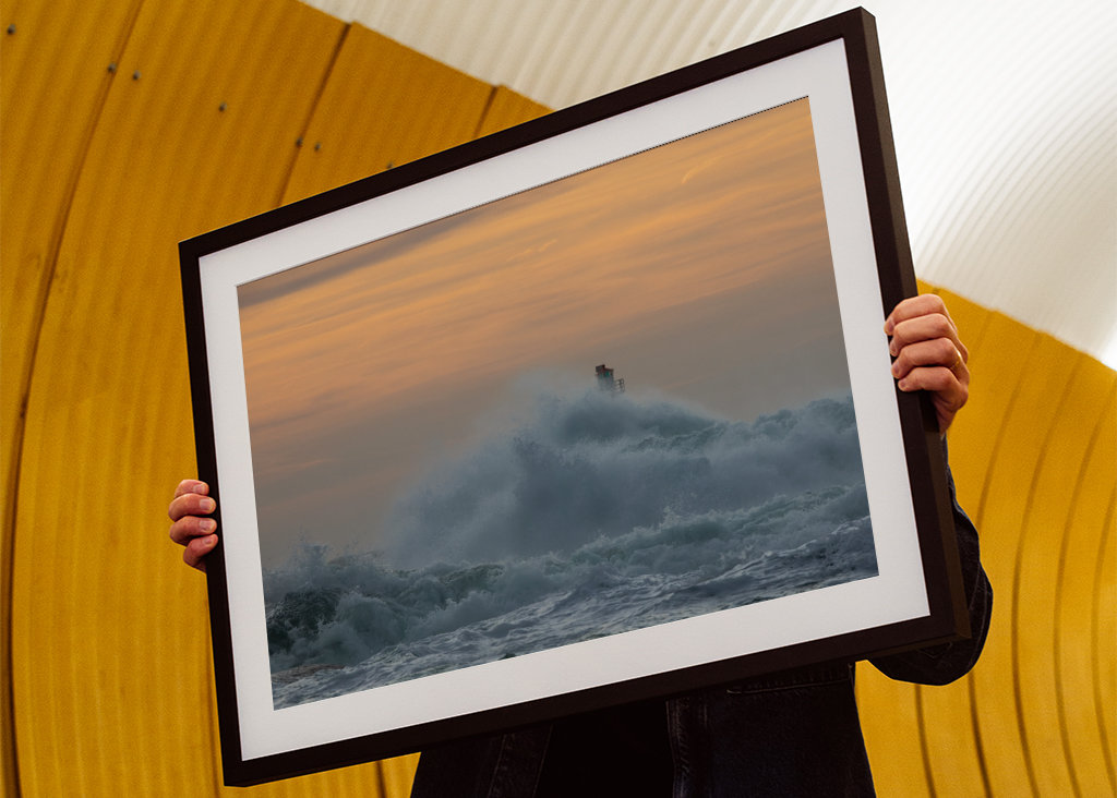 Bohuslän-Mer, tempête et vagues