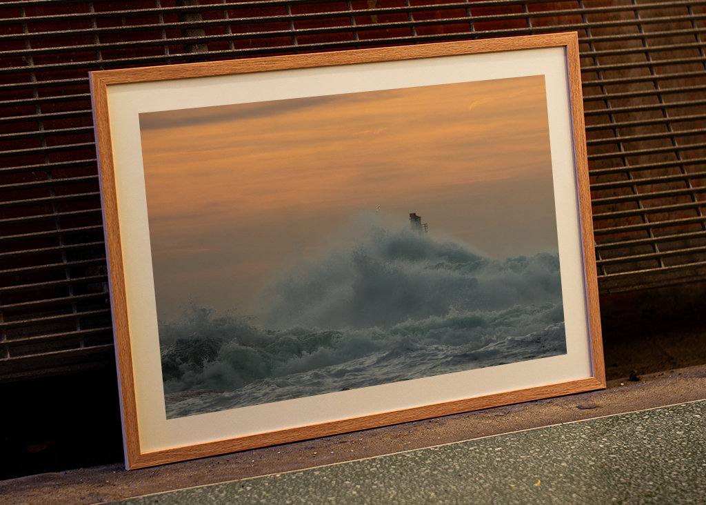 Bohuslän-Mer, tempête et vagues