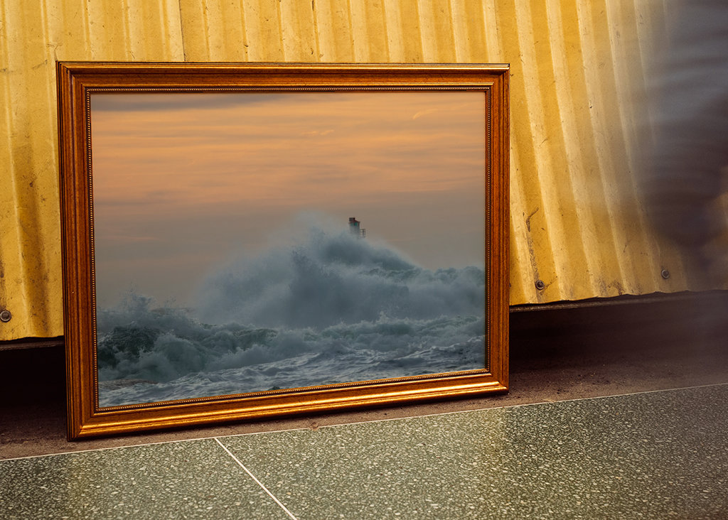 Bohuslän-Mer, tempête et vagues