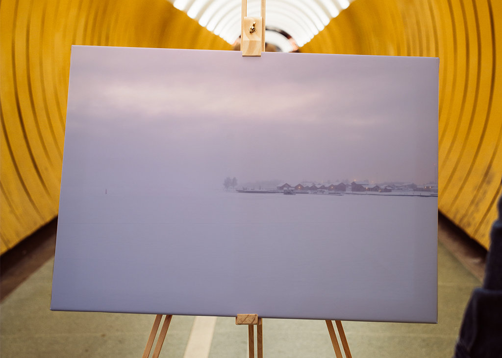 Bianco invernale nel Norrland