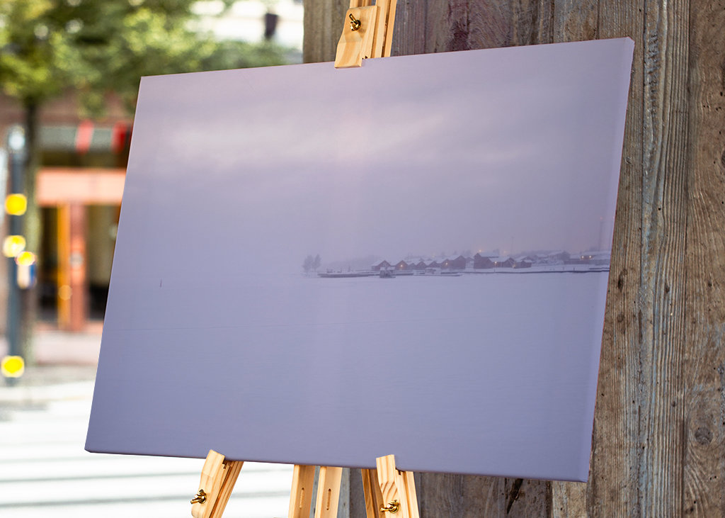 Bianco invernale nel Norrland