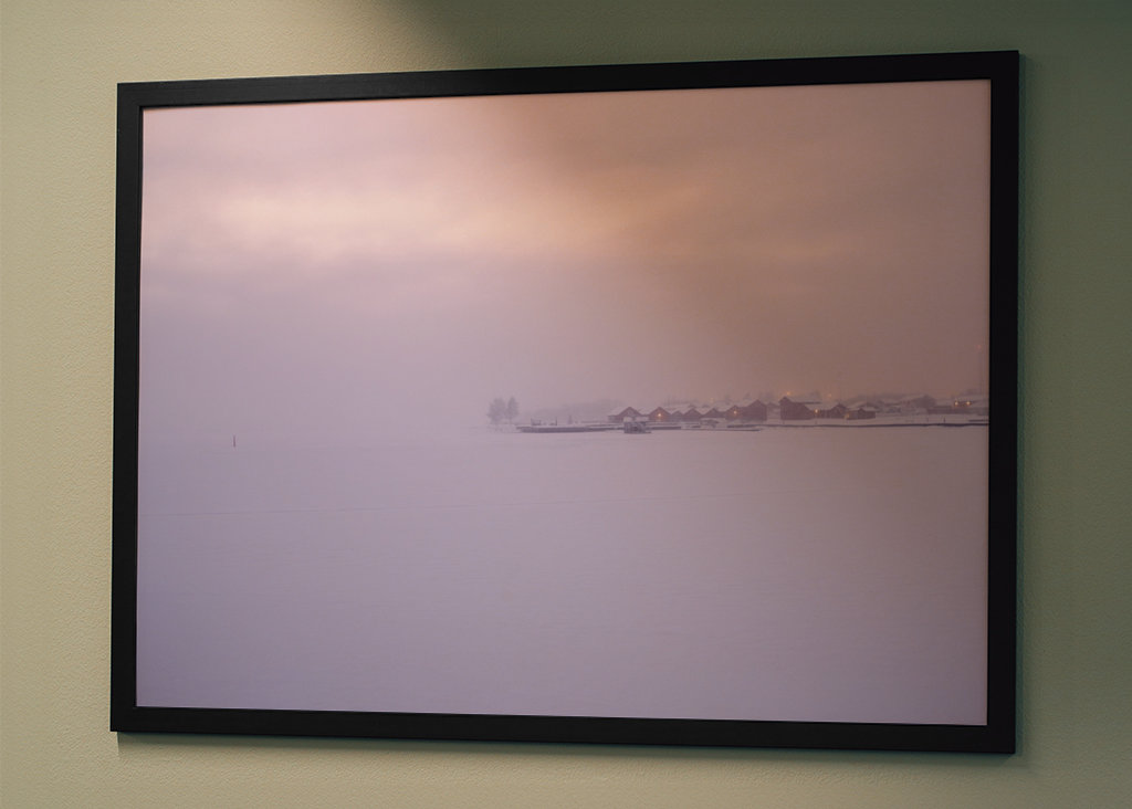 Bianco invernale nel Norrland