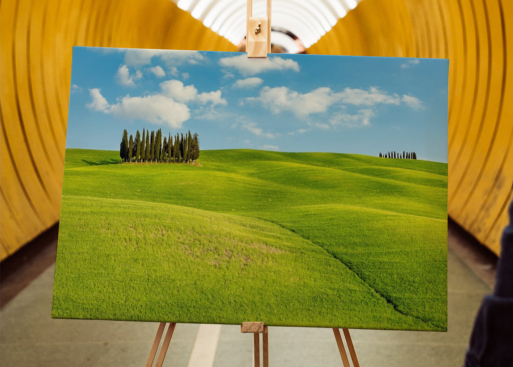 Rolling hills in Tuscany