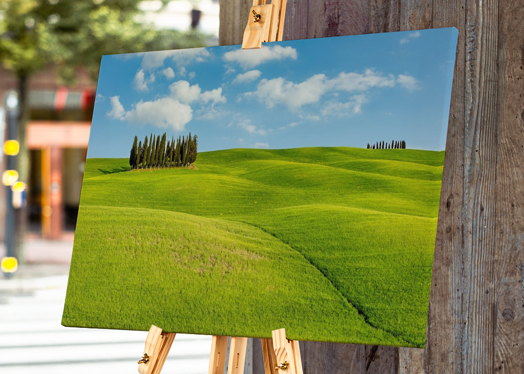 Rolling hills in Tuscany