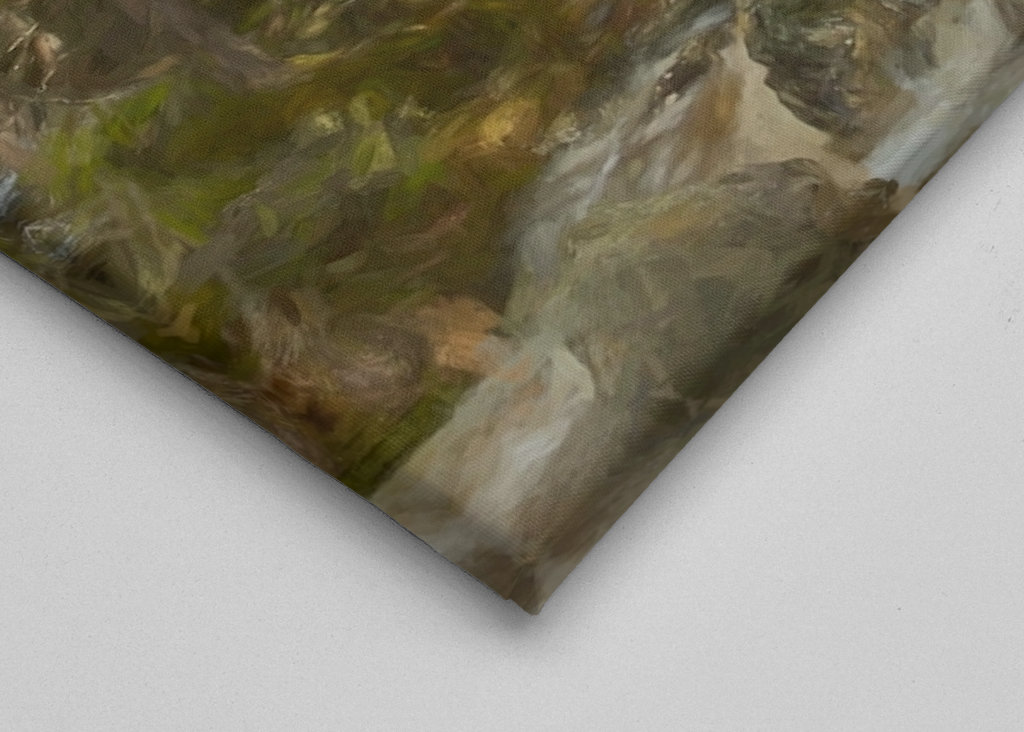 Sångbäcks waterfall