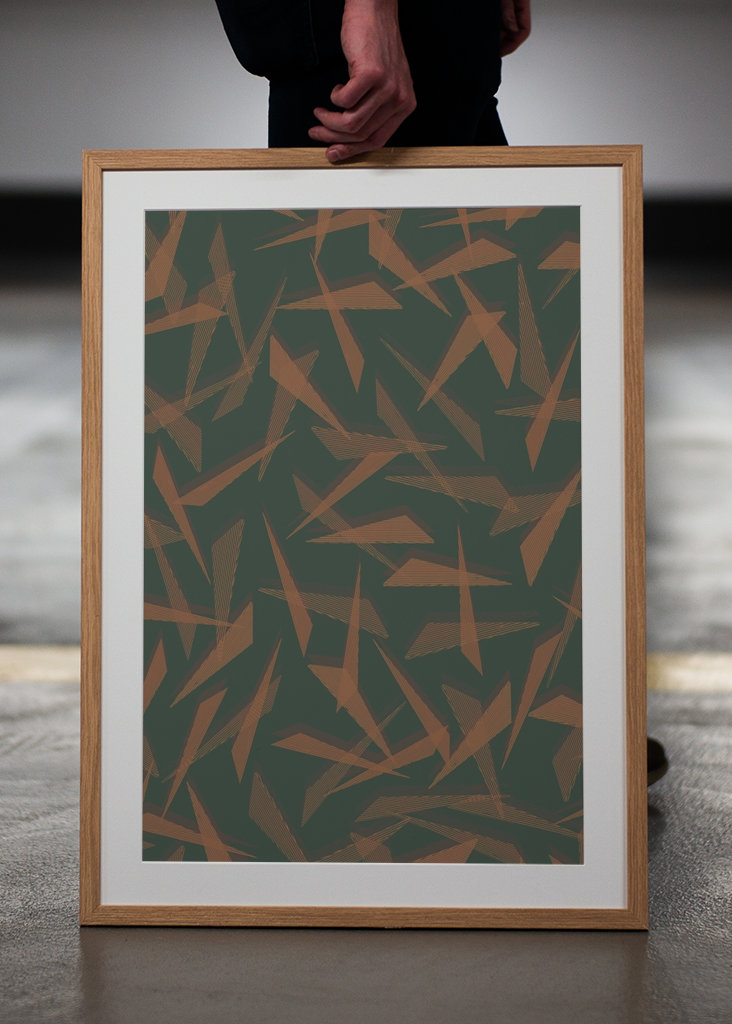 Dreieckige Strukturen