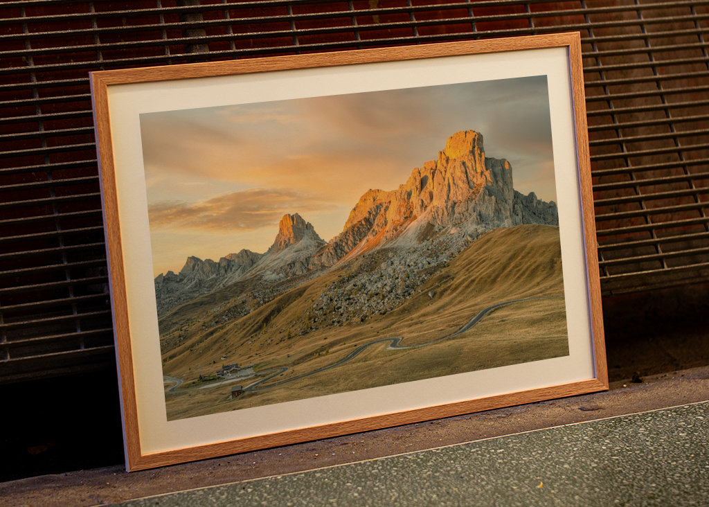 Alpenglühen am Giaun sola