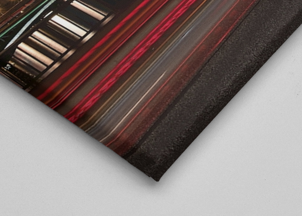 Skyline por la noche Frankfurt