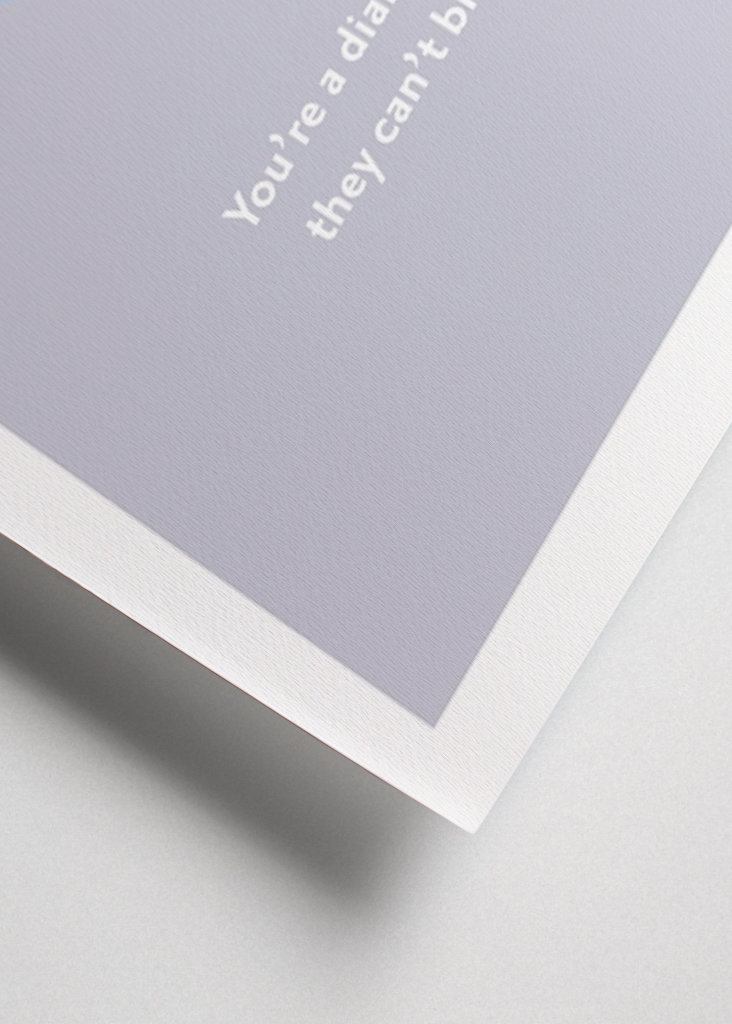 Du bist ein lieber Diamant