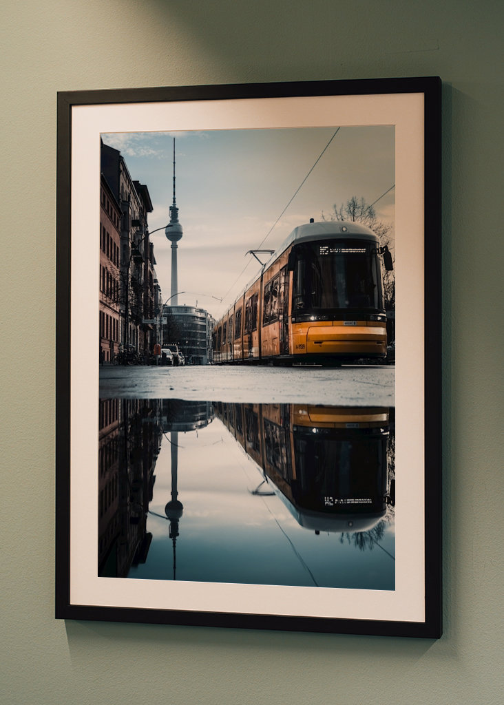 Straßenbahn und Fernsehturm 2
