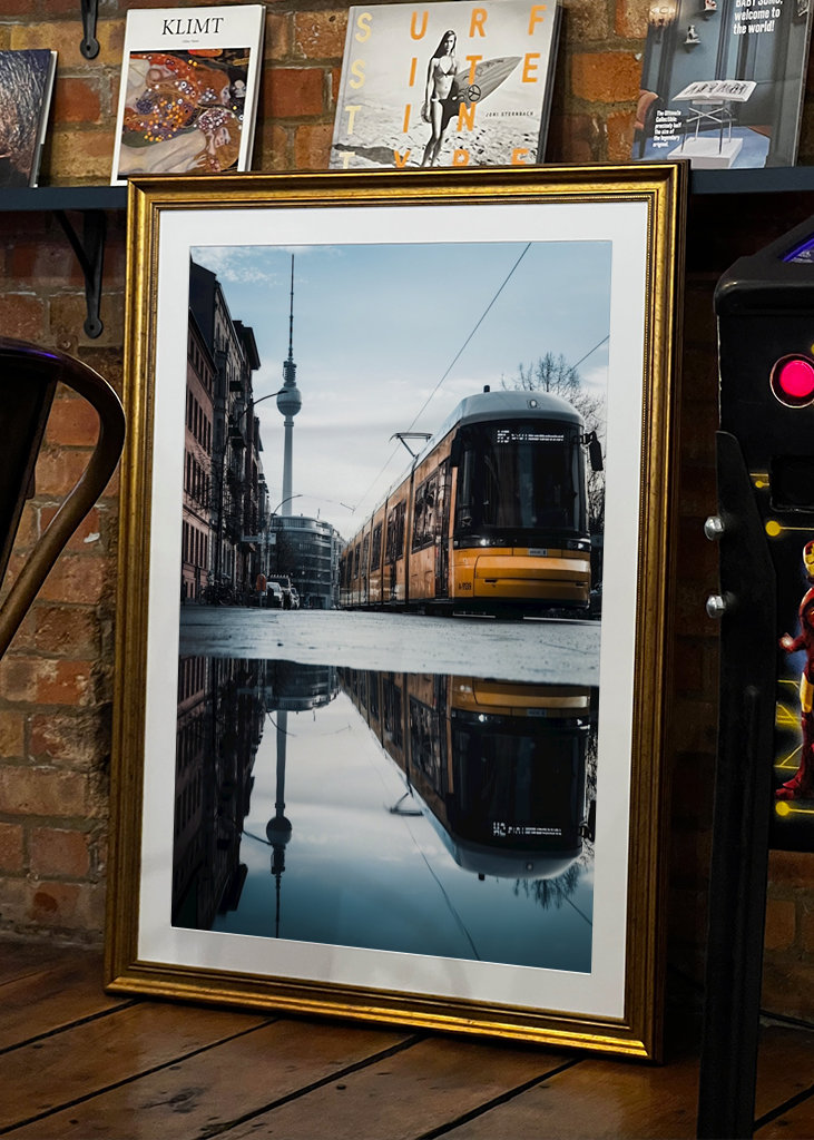 Straßenbahn und Fernsehturm 2
