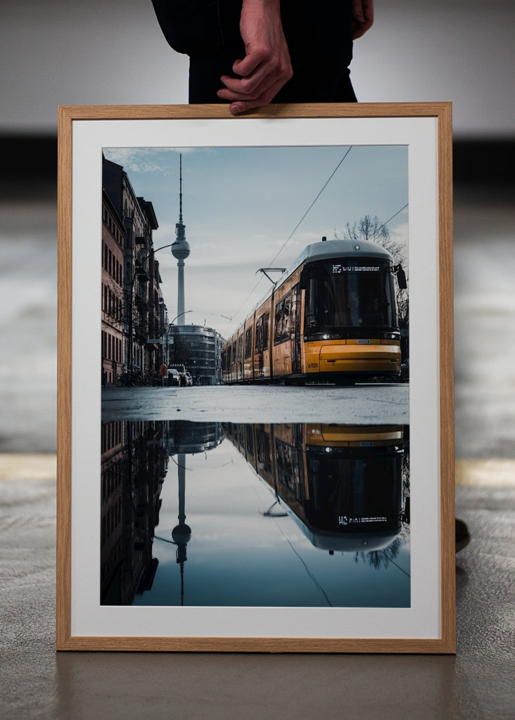 Straßenbahn und Fernsehturm 2
