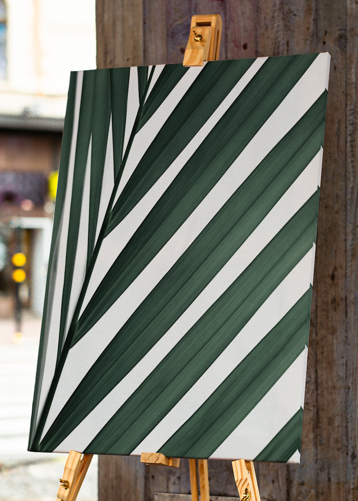 Grafický palmový list 3