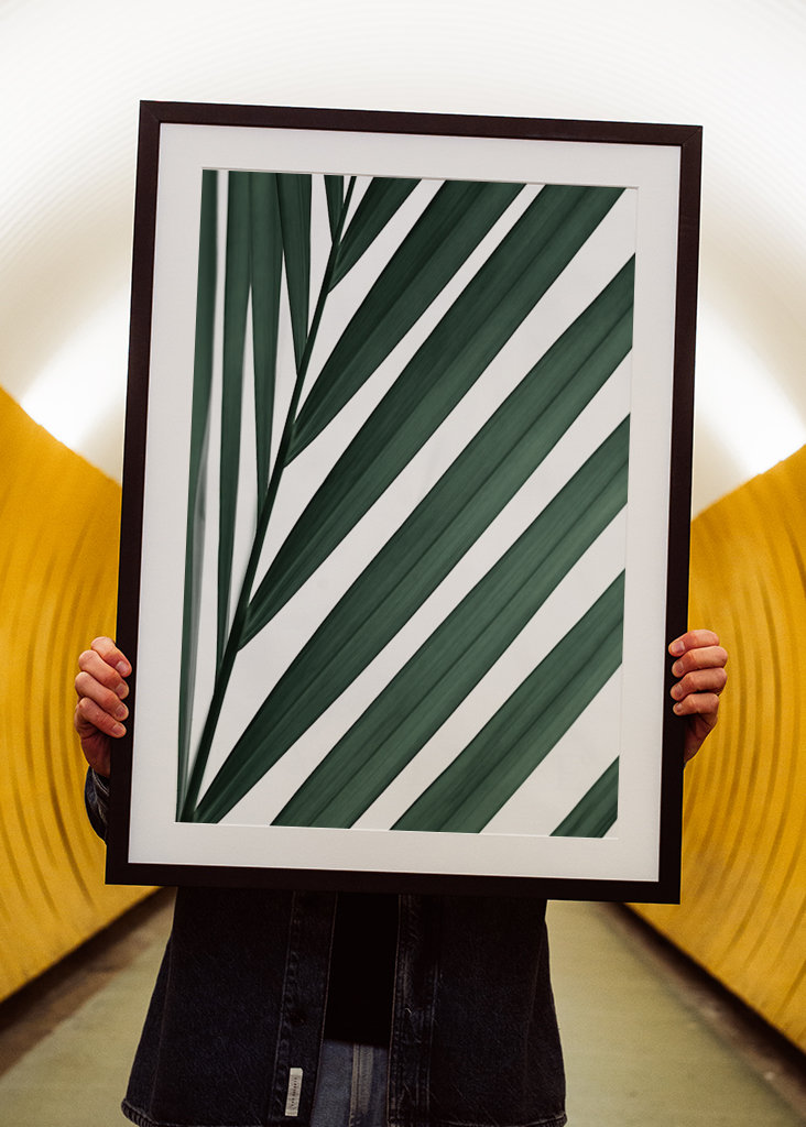 Grafický palmový list 3