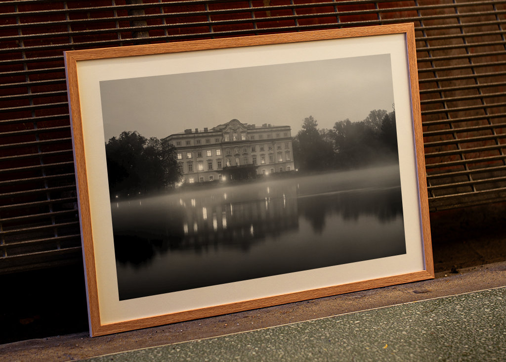 Schloß Leopoldskron s/w