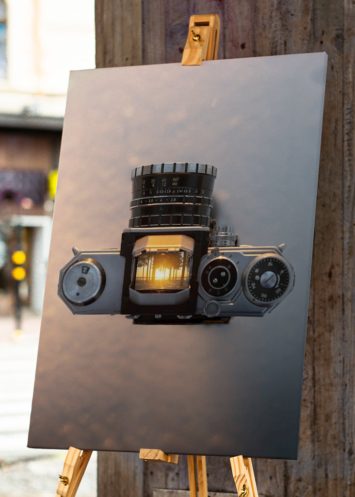 Retro fotoaparát
