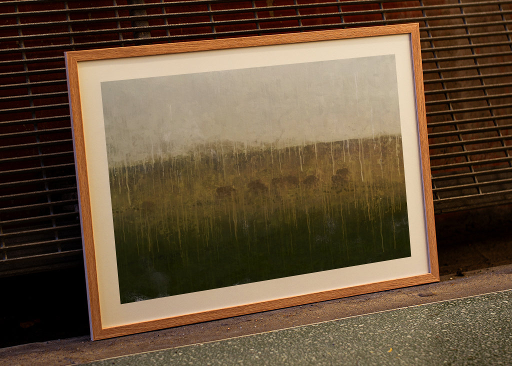 Hollandse koeien in de mist.