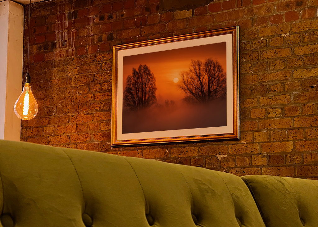 Sonnenaufgang im Nebel