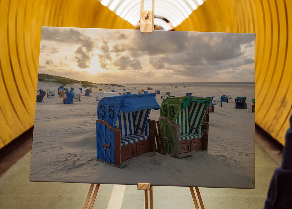 Strand naplementekor