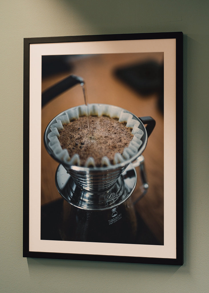 Frischer Filterkaffee