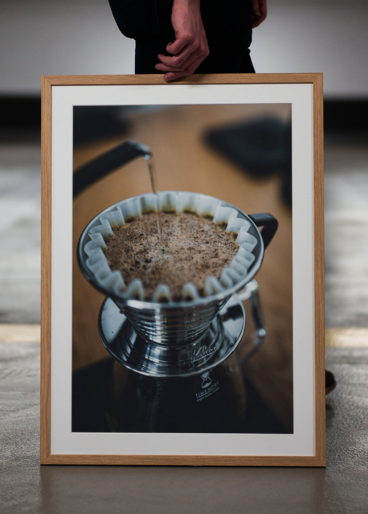 Frischer Filterkaffee