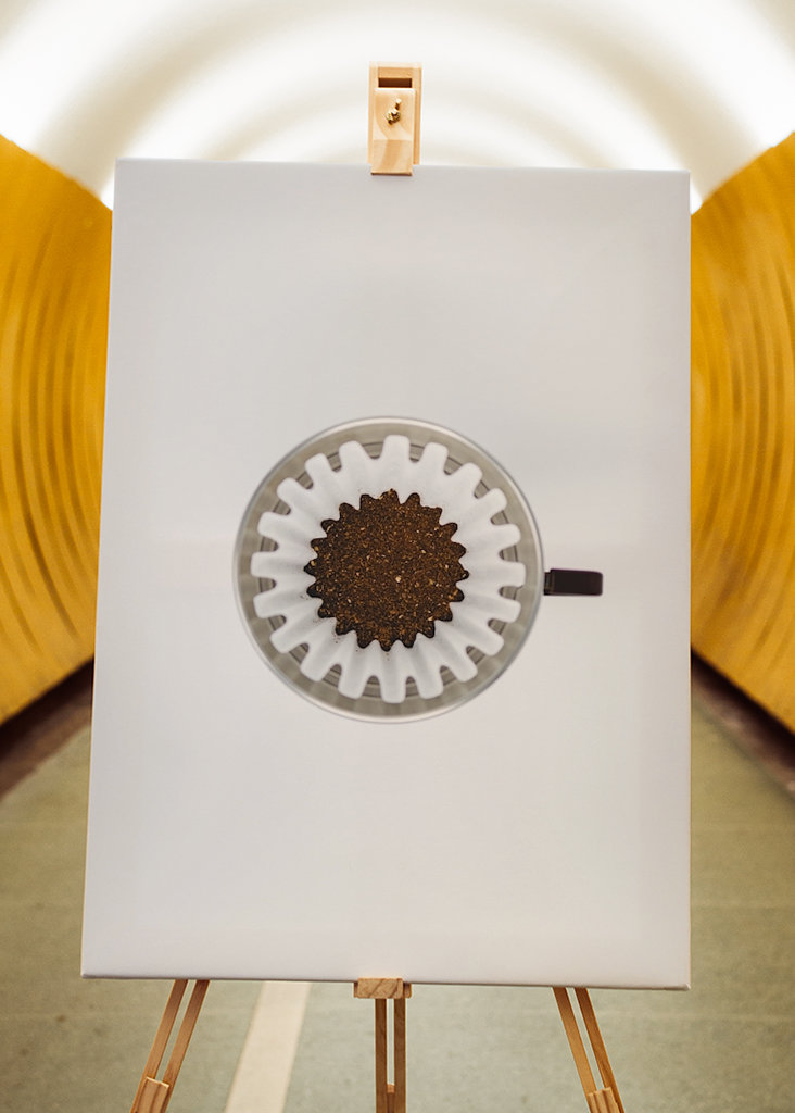 Frisch gemahlener Kaffee